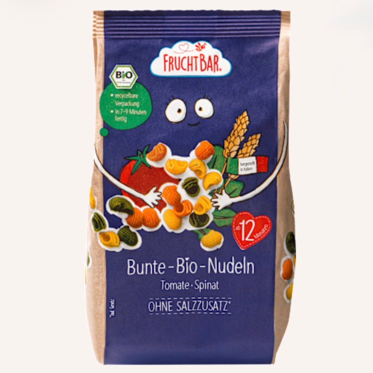 Fruchtbar有機三色寶寶意粉