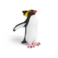 Schleich 跳岩企鵝公仔