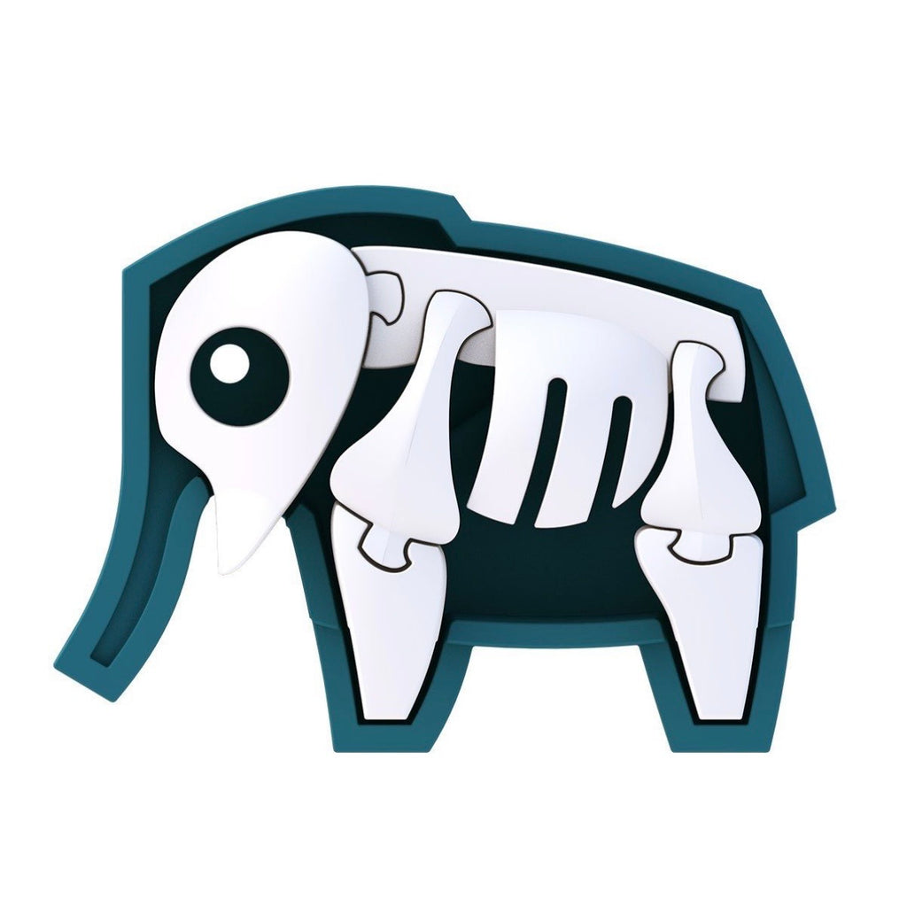 3D動物骨骼磁石砌圖