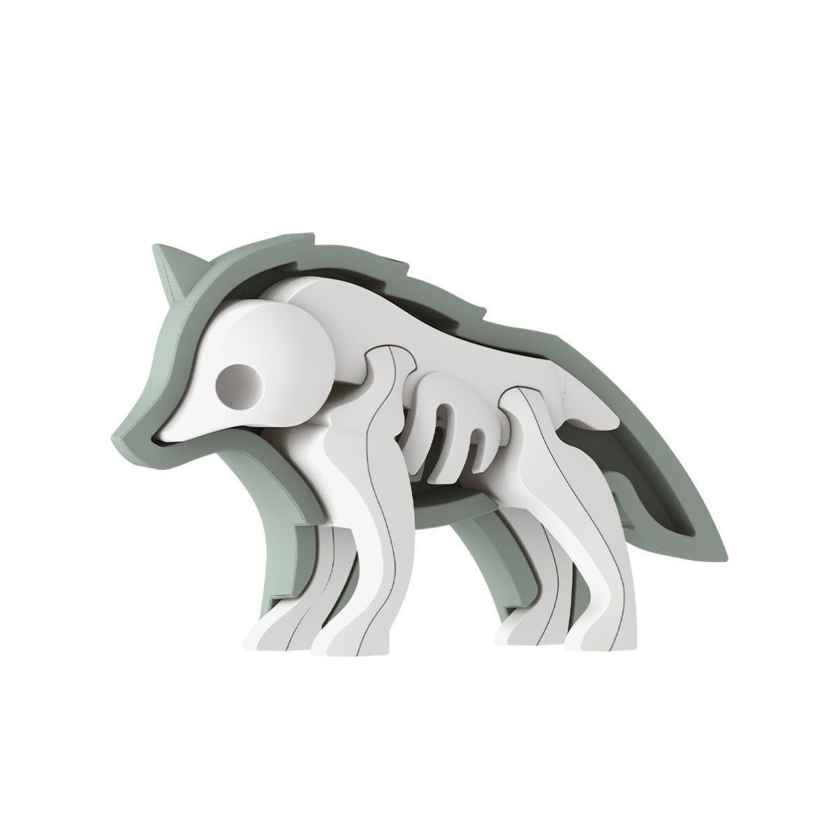 3D動物骨骼磁石砌圖