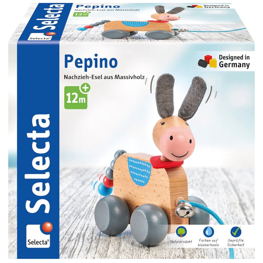 Selecta Nachziehtier 木製玩具