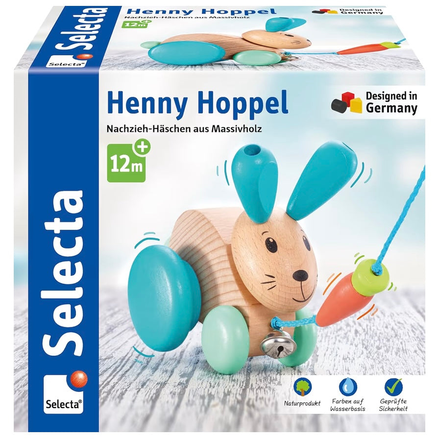 Selecta Nachziehtier 木製玩具