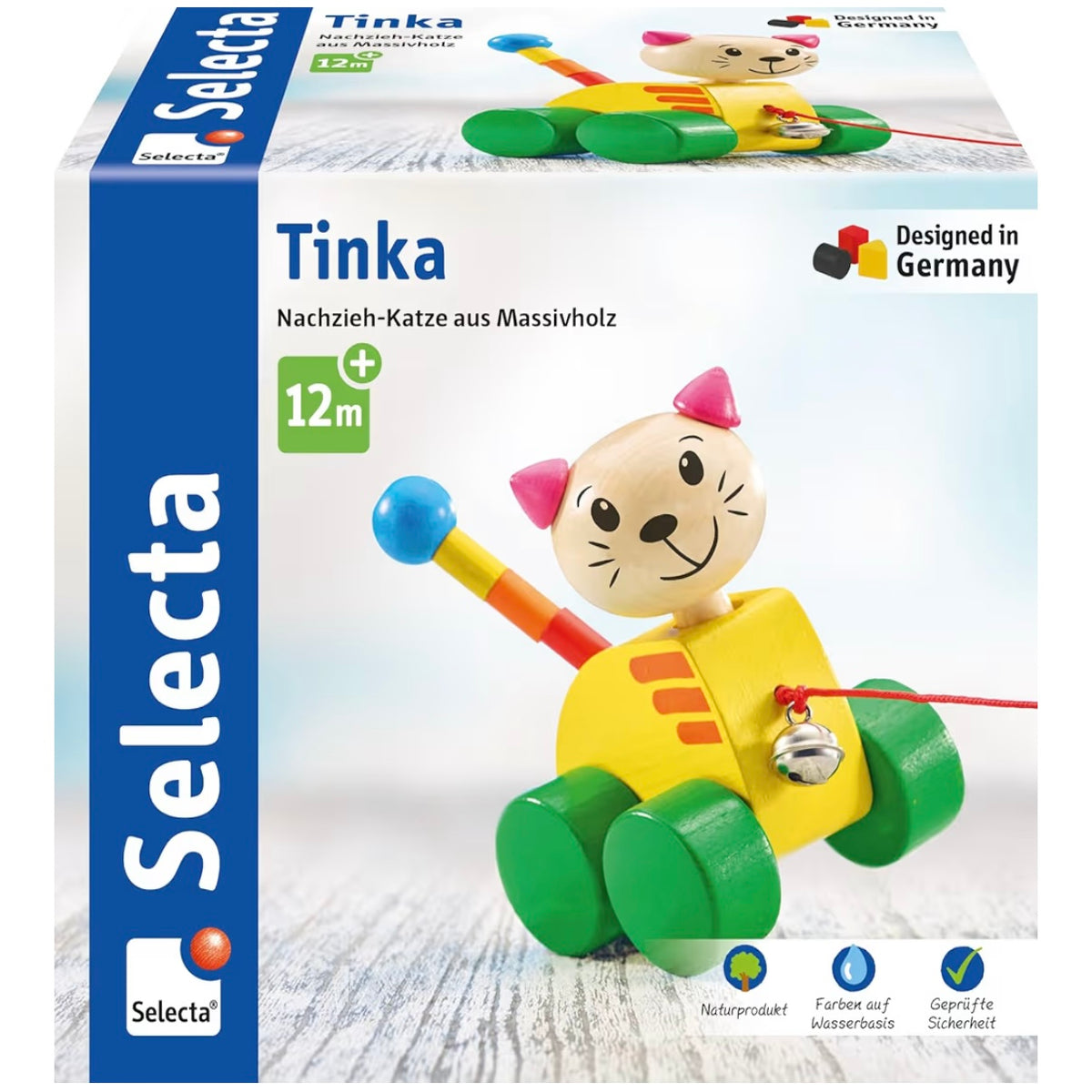 Selecta Nachziehtier 木製玩具