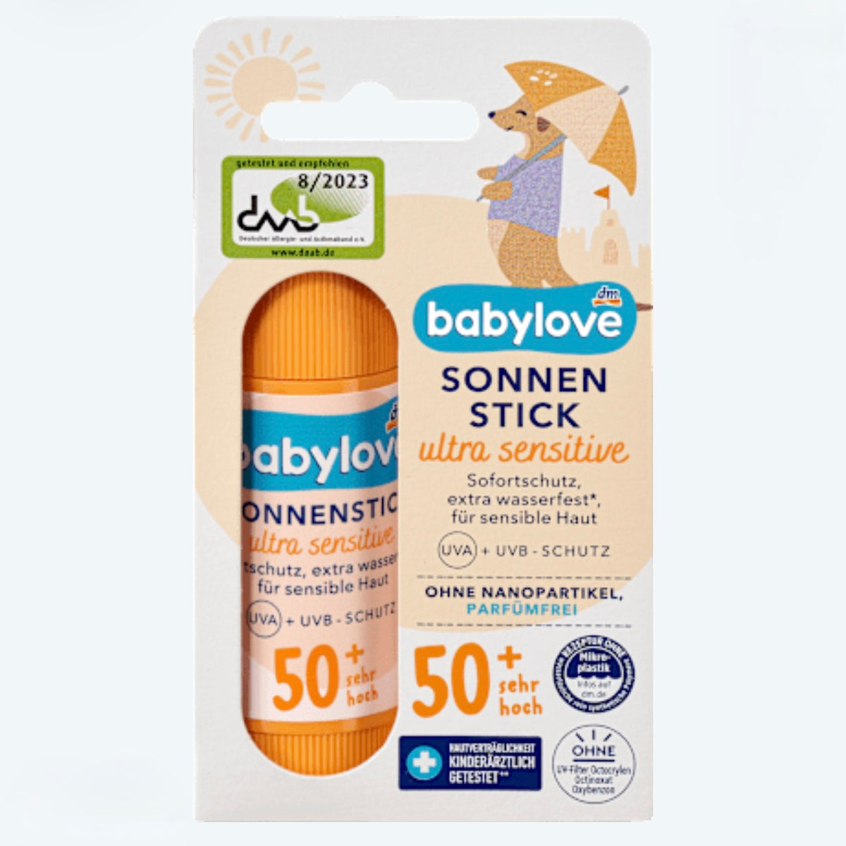 Babylove 面部防曬棒 UVA+UVB LSF50+