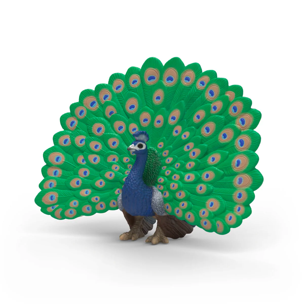 Schleich 孔雀公仔