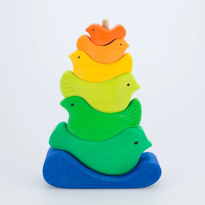 Glückskäfer Bird Stacking Tower