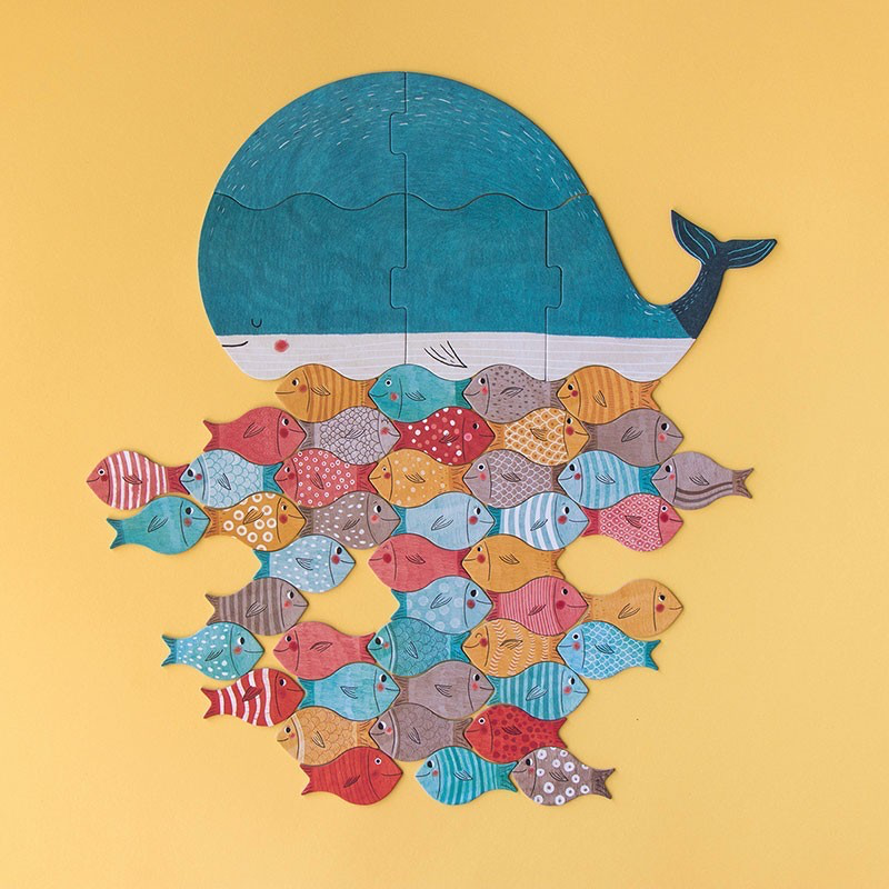 Londgi Puzzle The Whale & The Fish